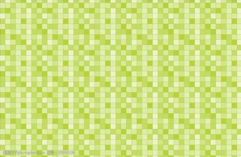 嫩绿色绿色小方块底纹图片