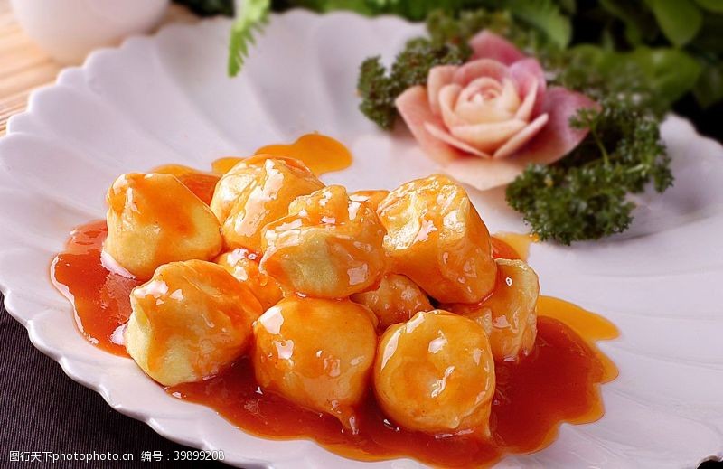 日常传统闽菜脆皮日本豆腐图片
