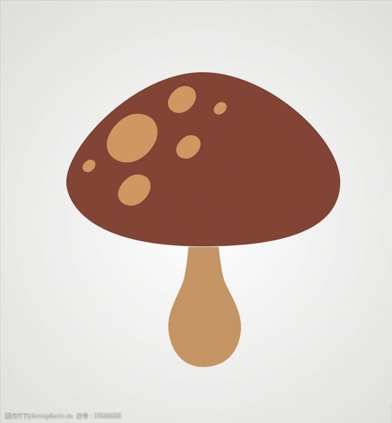 菇类矢量蘑菇图片