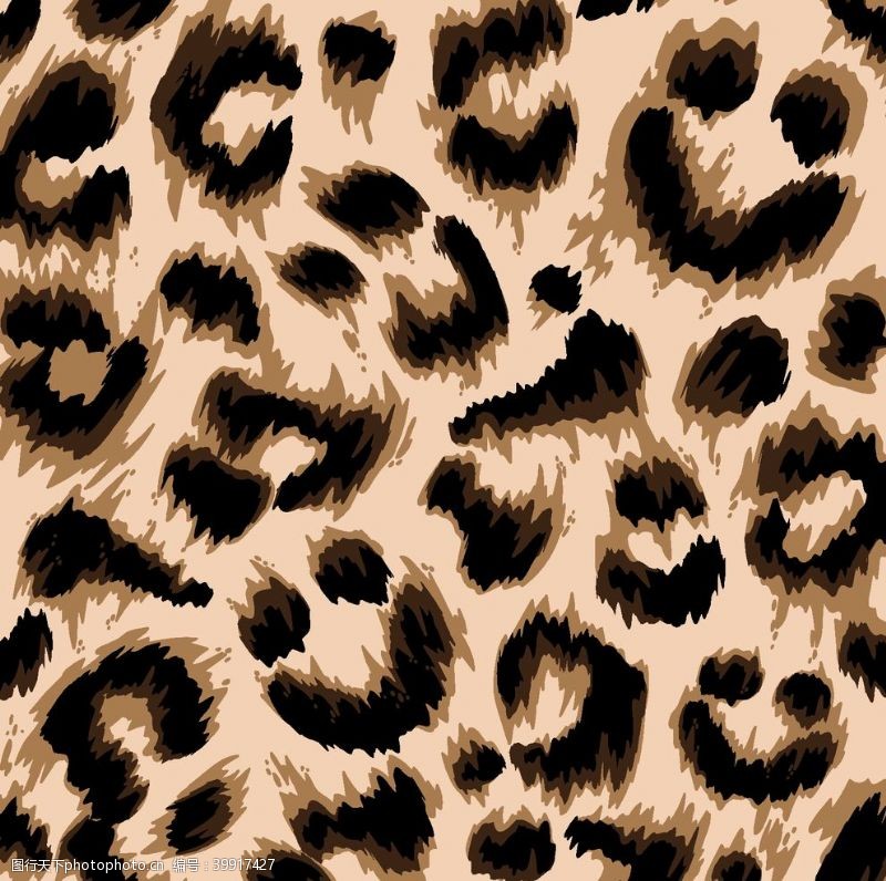 民族印花豹纹图片