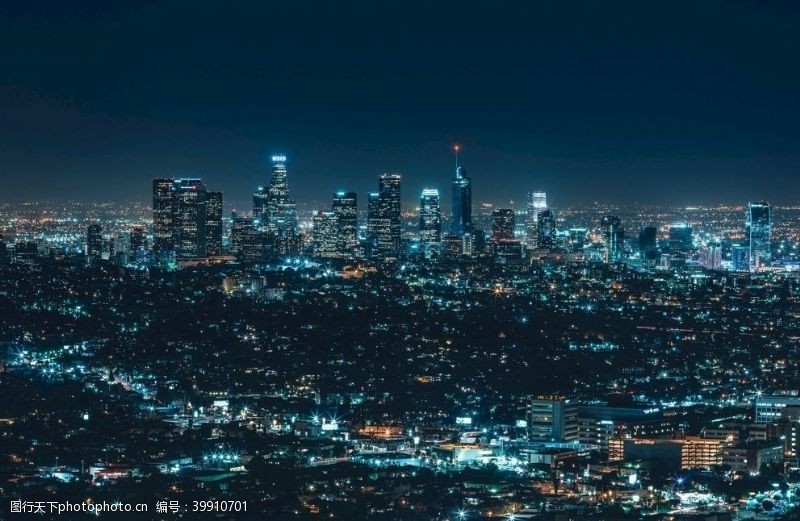 城市背景素材城市夜景图片