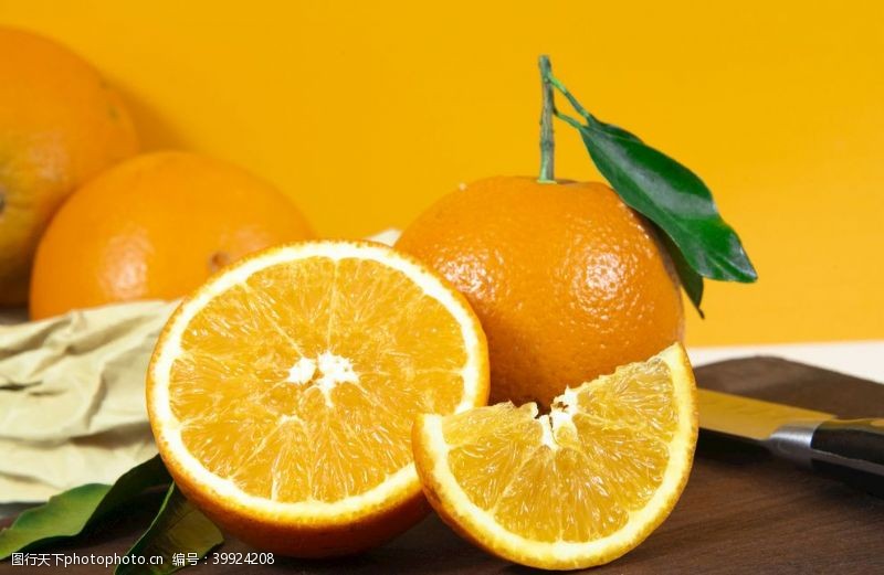 食物原料橙图片