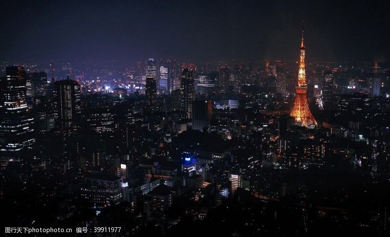 都市夜景图片