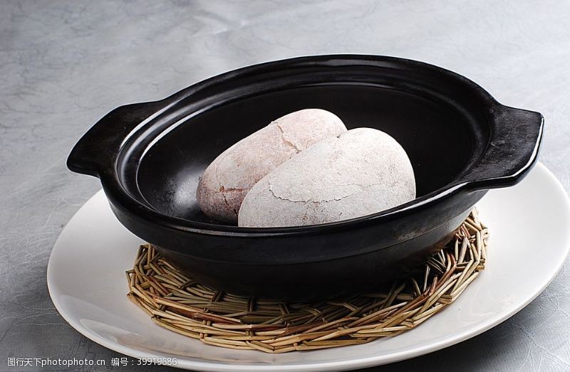 白饭鄂菜白火石汆汤图片