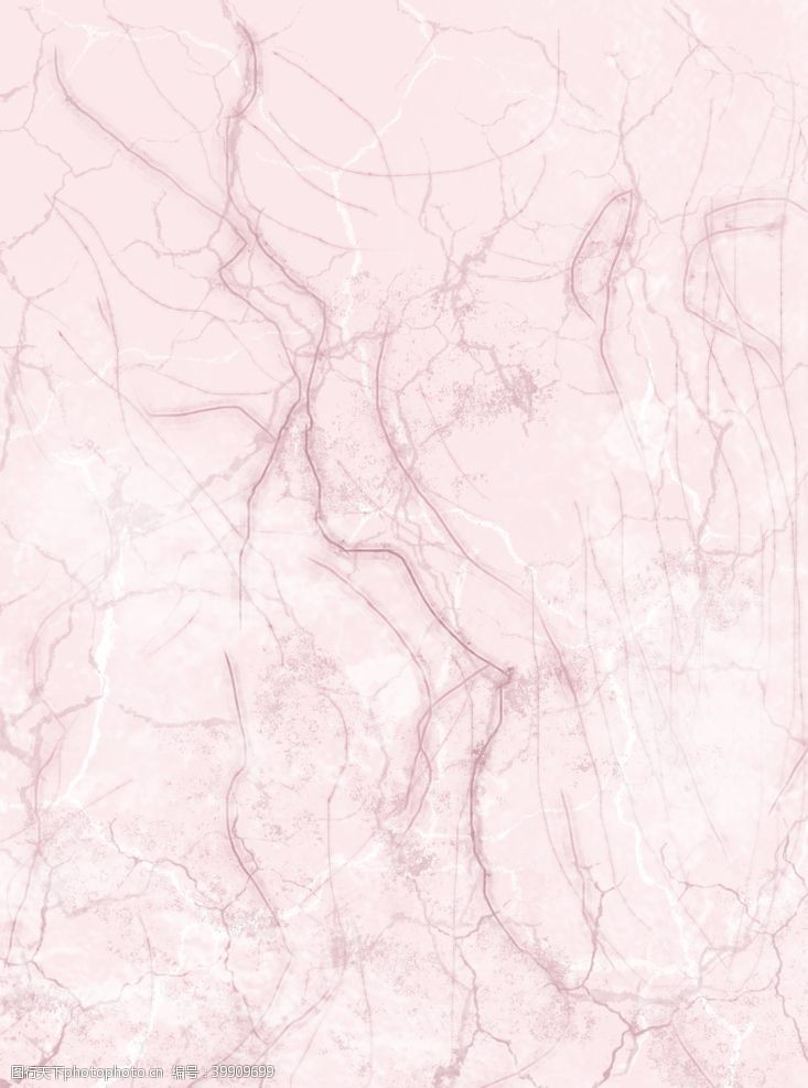 白色山水元素粉色大理石图片