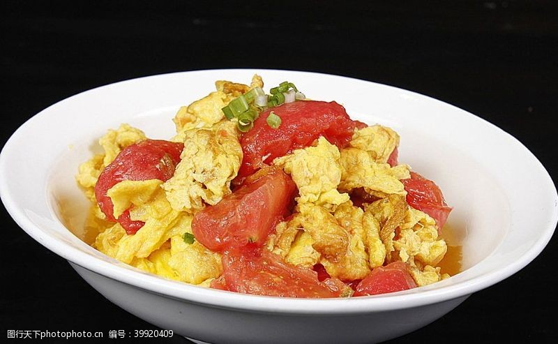 鸡米饭沪菜西红柿炒鸡蛋图片