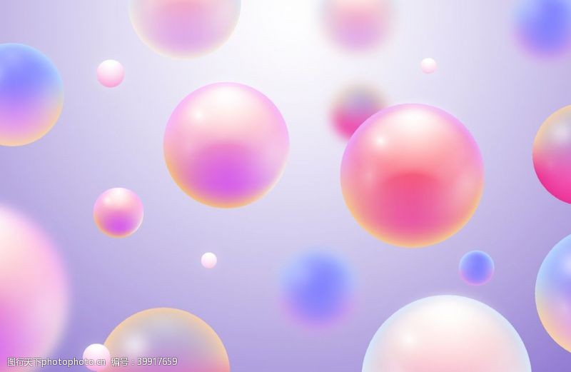 装饰气球水泡图片