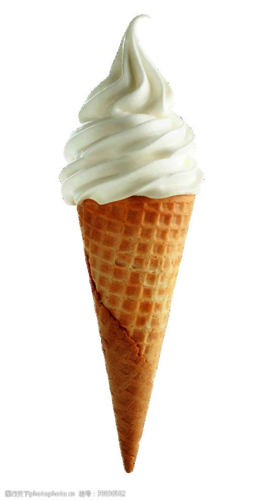 冰爽甜筒冰淇淋图片