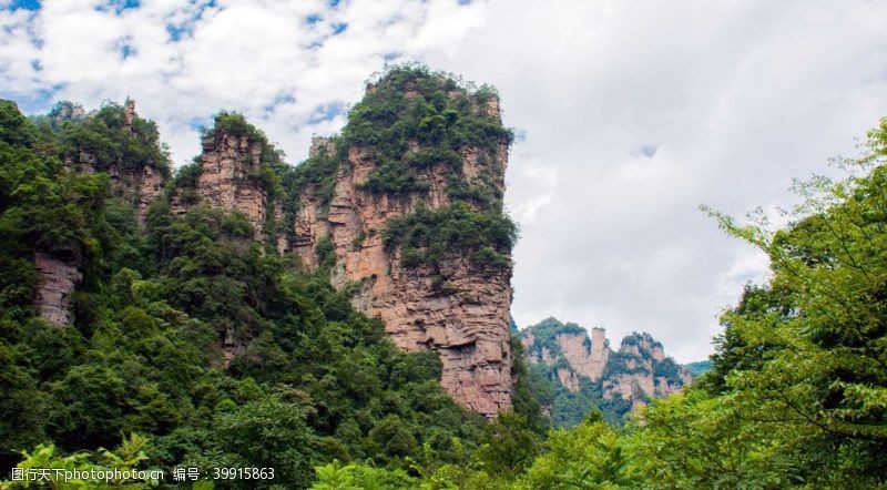 峡谷张家界图片