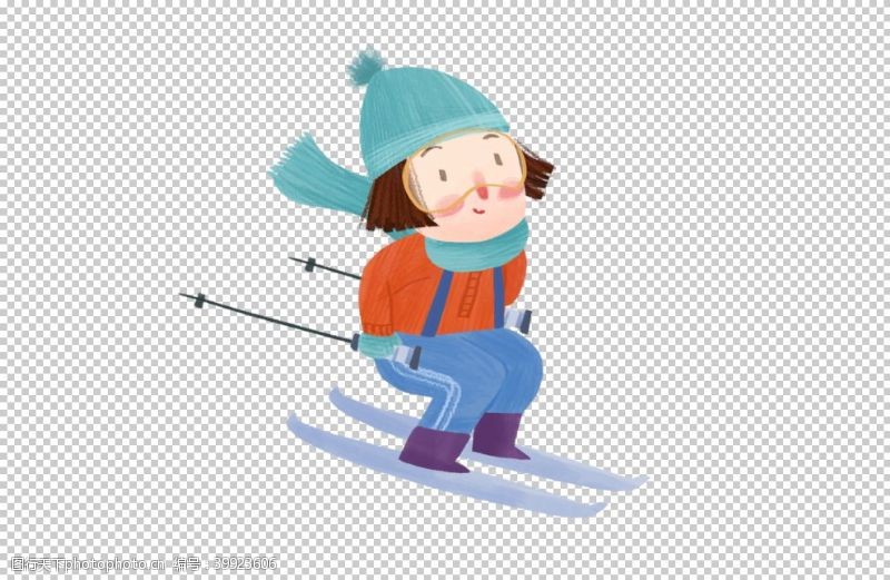 滑雪冬奥会滑雪图片