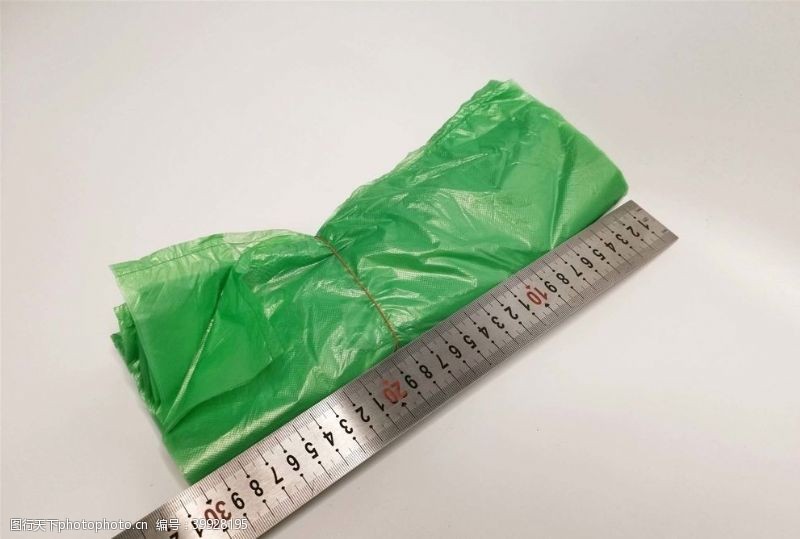 摄影图库绿色塑料袋图片