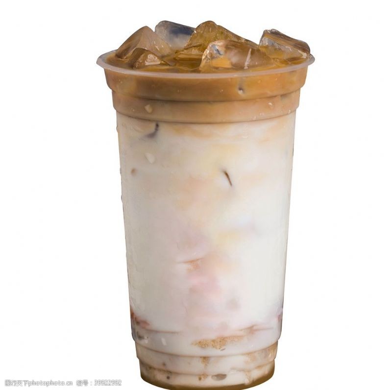 珍珠奶茶展架鲜奶冰咖啡图片