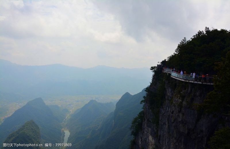 峡谷张家界图片