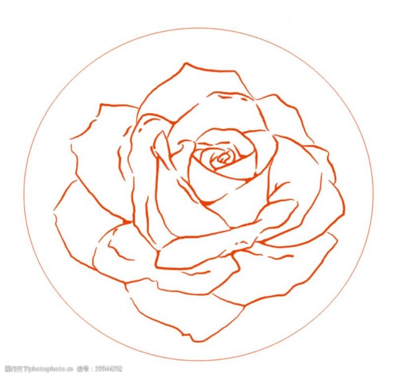 玫瑰矢量图90x90玫瑰花图片