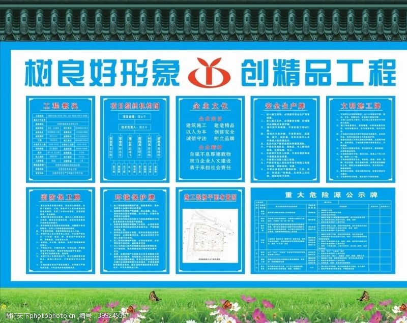 保险七牌二图危险源公示安全生图片