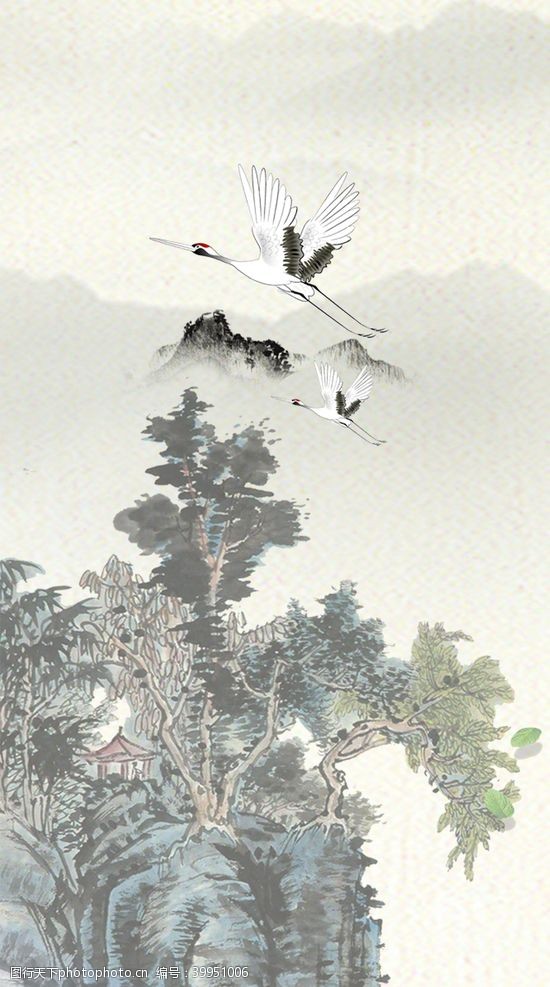 古典江南山水画图片