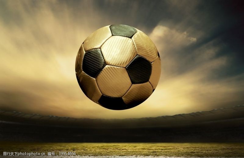 足球训练宣传足球图片