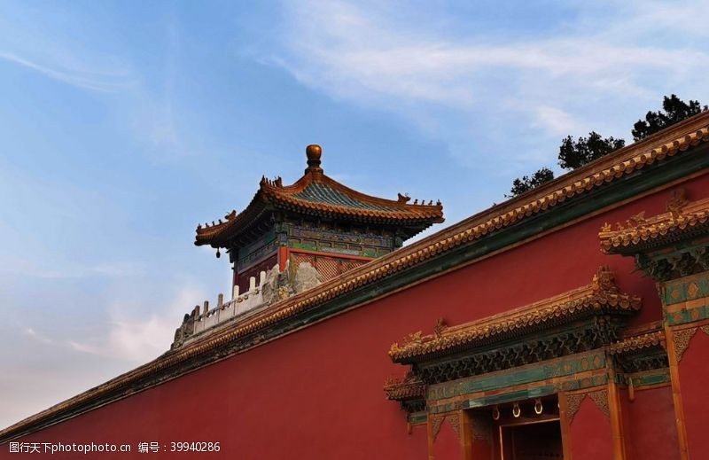 故宫角楼北京紫禁城故宫博物馆图片