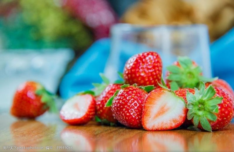 健康饮食草莓图片