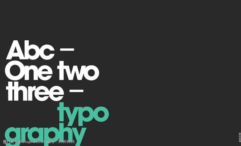 3d字母创意设计图片