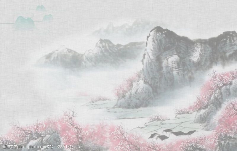 中国风茶复古图片