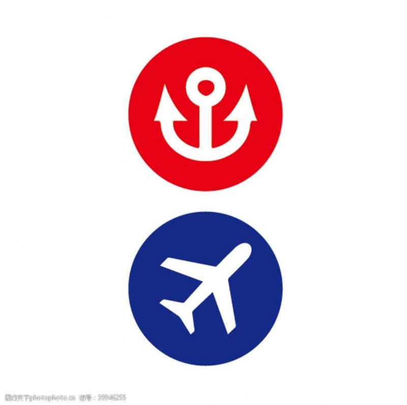 飞机标志港口机场图标图片