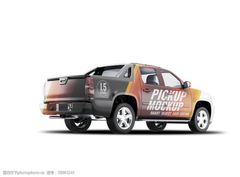 汽车运输高品质高端轿车车体广告展示模型图片