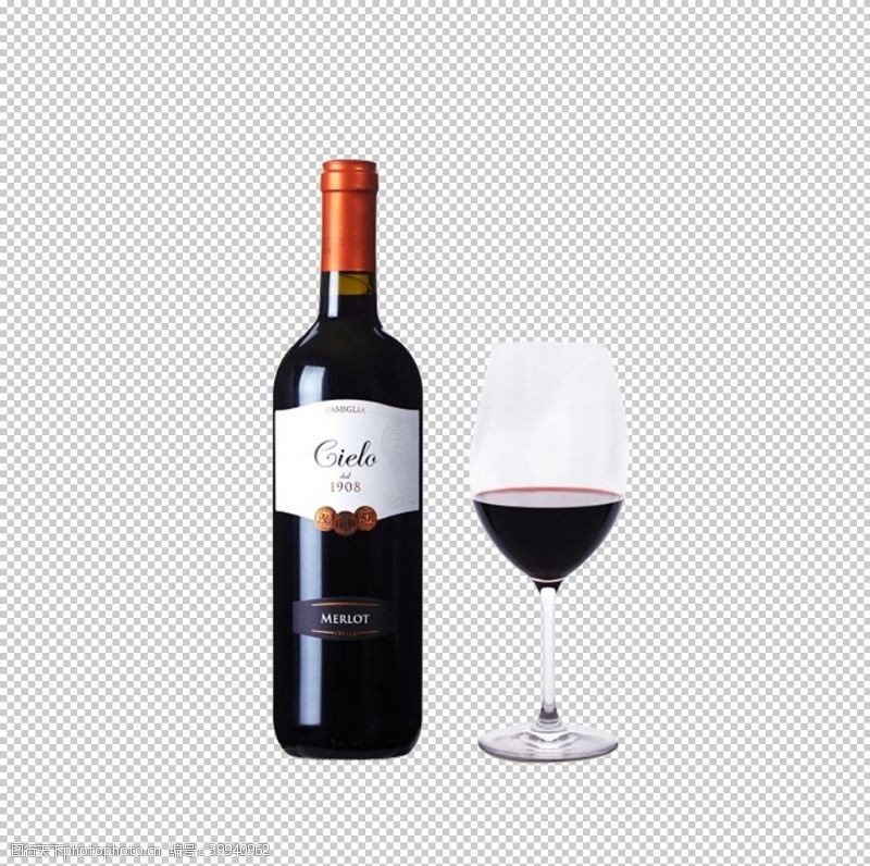 葡萄酒展板红酒图片