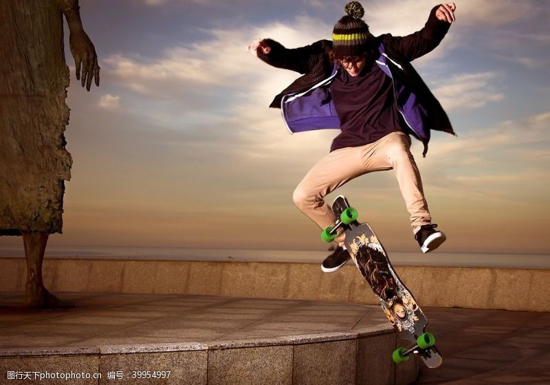 街头文化滑板运动图片