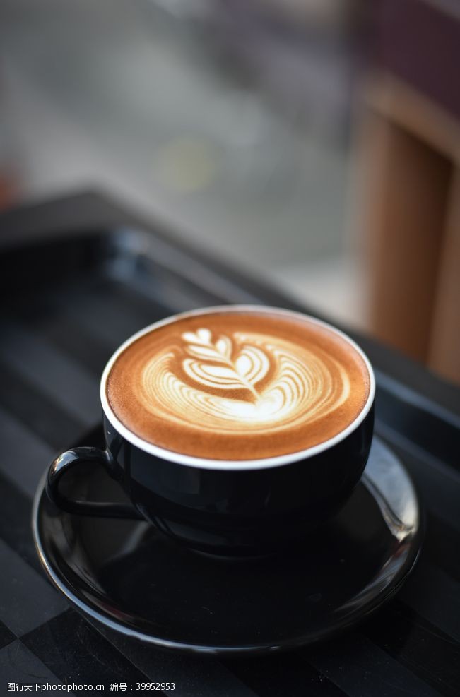 咖啡店传单咖啡拉花图片