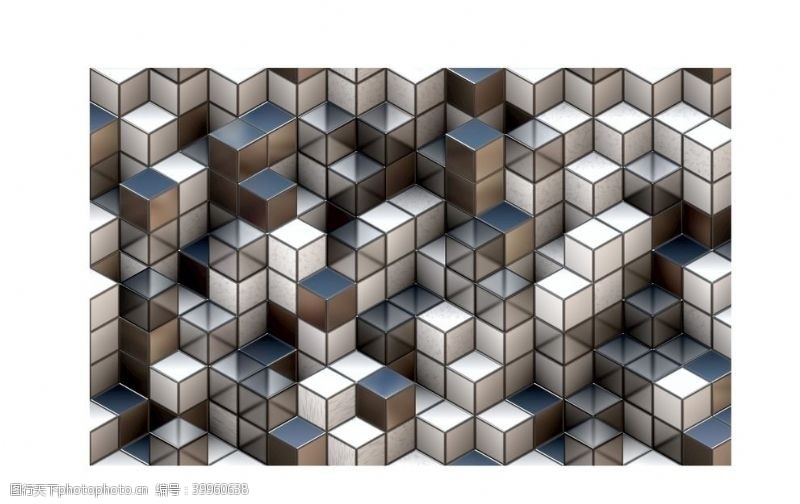 方块立方体背景图片