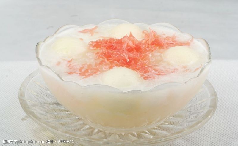 休闲食品设计蜜瓜柚子西米捞图片