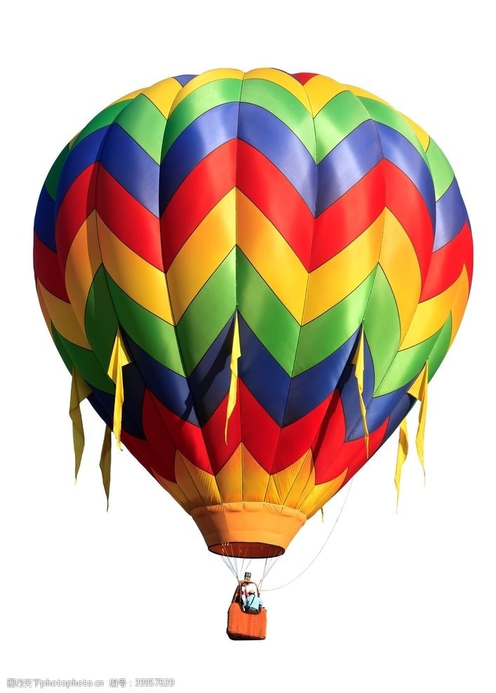彩色气球热气球图片