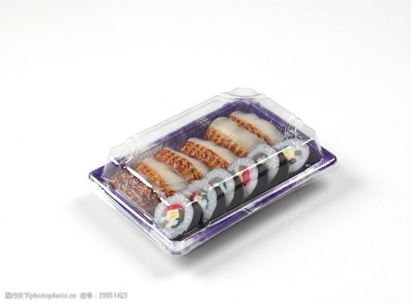 影碟寿司盒图片
