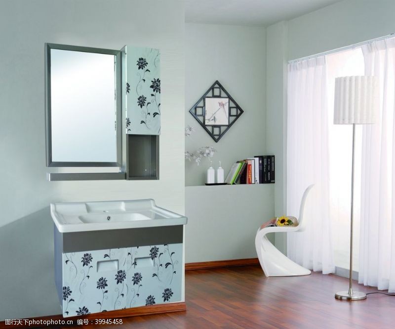 生活空间浴室柜效果图图片