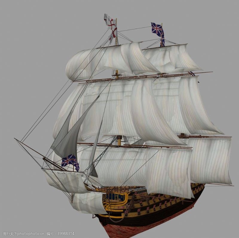 大海帆船船图片