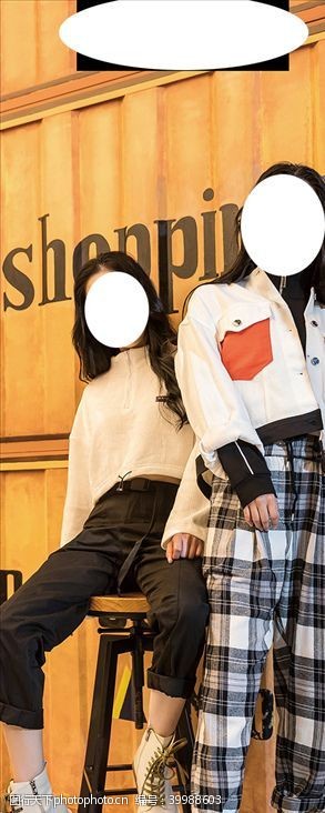 韩国模板服装图片