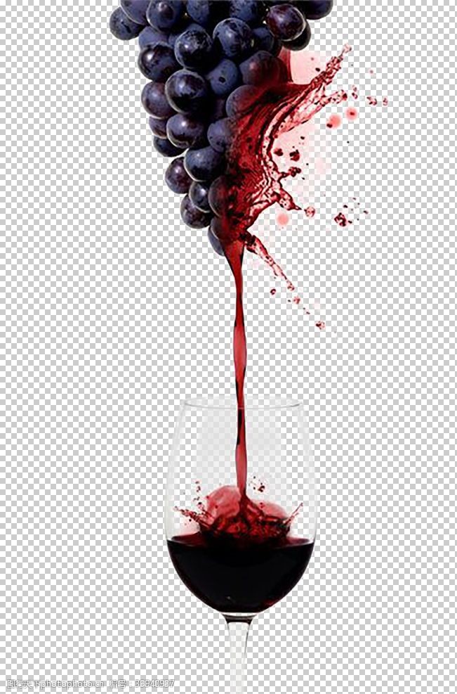 葡萄酒宣传单红酒图片