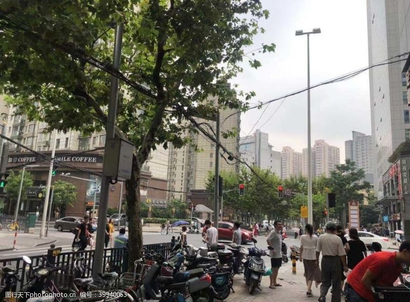 上海旅游街景图片
