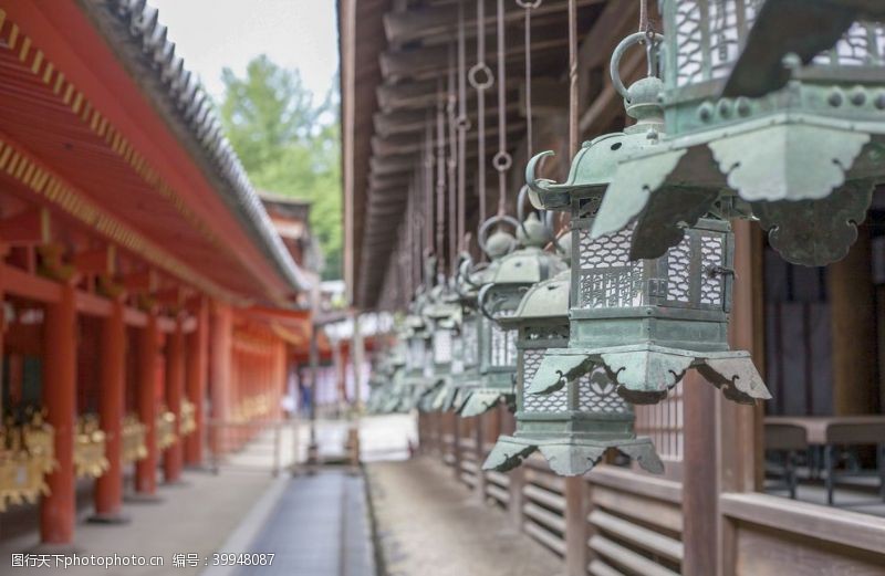 日本建筑日本春日大社图片