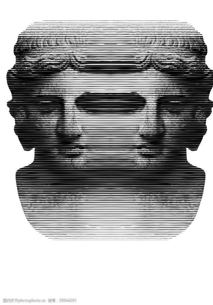 罗马雕塑石膏头像图片