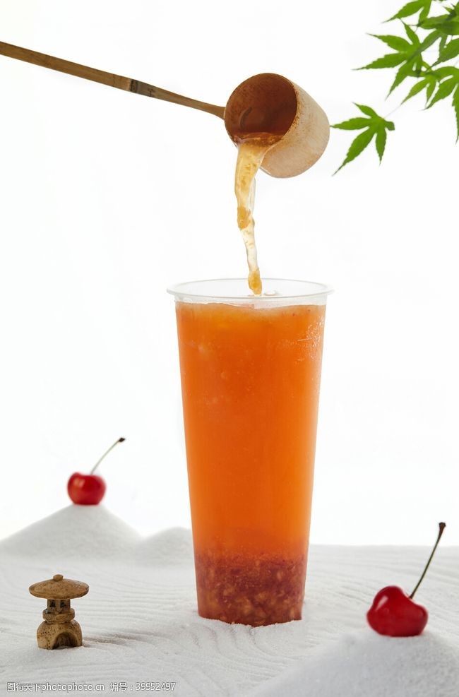 奶茶单页水果汁图片
