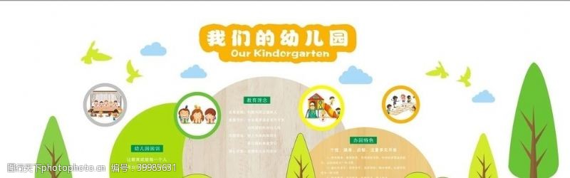 幼儿园海报幼儿园文化墙幼儿园宣传栏图片