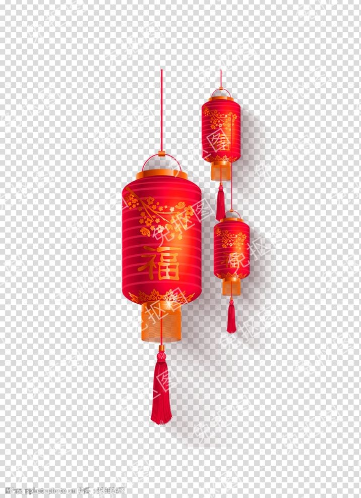 孔明灯素材中国风高清PNG免抠不分层图片