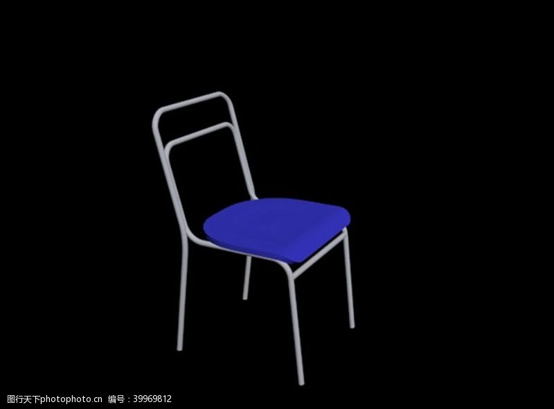 室内模型3D椅子图片