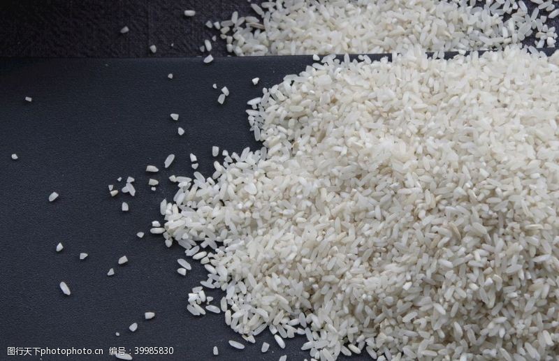 稻米长粒香大米图片