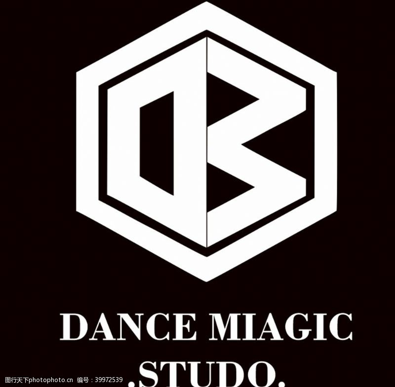 舞蹈标志DM标志图片