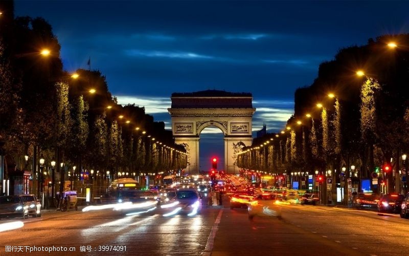 世界城市法国巴黎图片