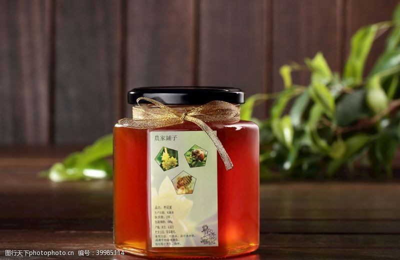 蜜枣蜂蜜图片