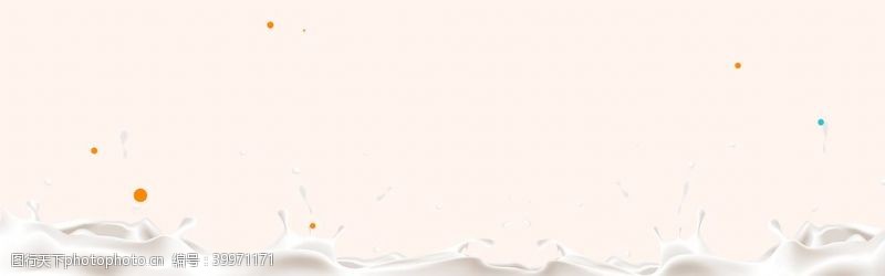 甜品广告牛奶图片